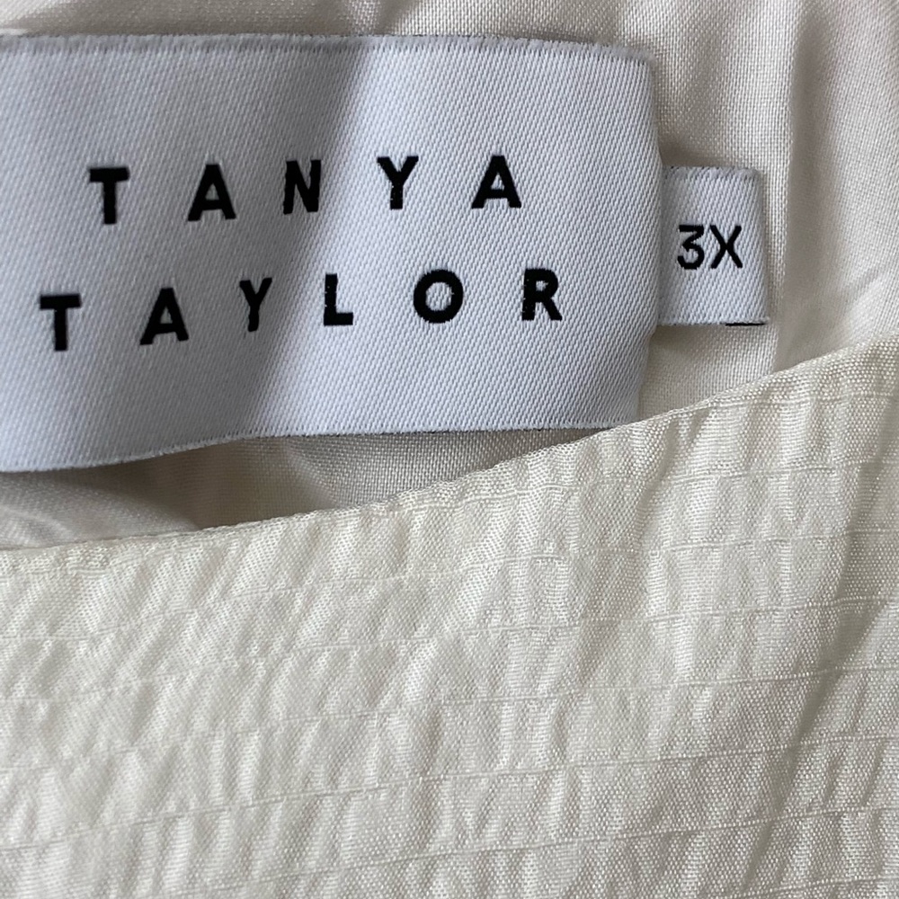 Tanya Taylor White Maxi Dress with Multicolor Floral Print - Picture 4 of 5